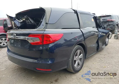 2019 Honda Odyssey Ex-L from USA, damaged, VIN 5FNRL6H76KB085062
